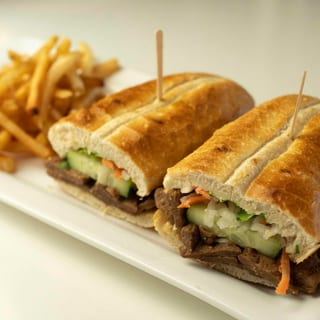 Vegetarian (Mock Beef) Banh Mi