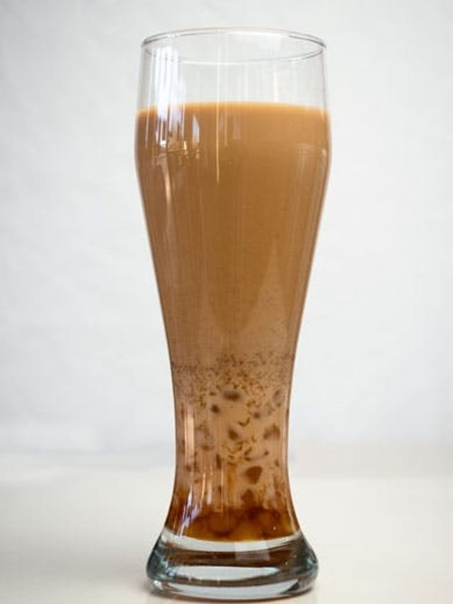 Assam Tea with Brown Sugar Milk Tea and Boba.