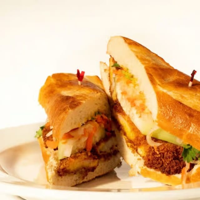 Vegan Fish Po-Boy.