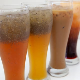 Iced Chia Lychee Tea
