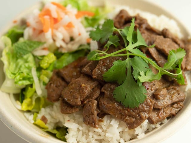 Marinated Grilled Mock Beef.